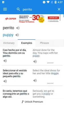 SpanishDict android App screenshot 13