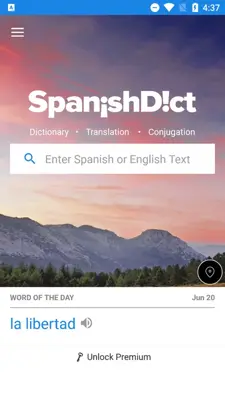 SpanishDict android App screenshot 1