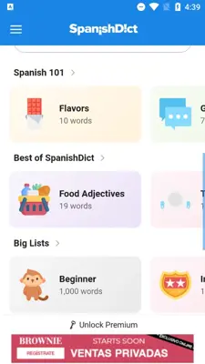 SpanishDict android App screenshot 5